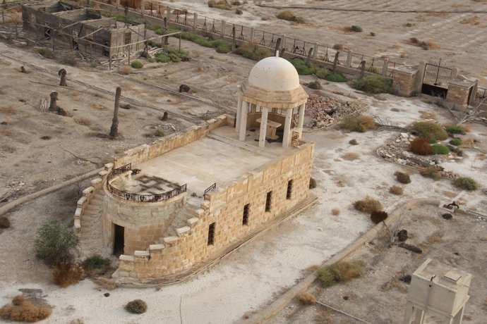 Iglesia franciscana en Qaser al Yahud, lugar del bautismo de Jesús