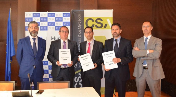 Presentación del Barómetro Social de la Región de Murcia 2016 de Seniors Club