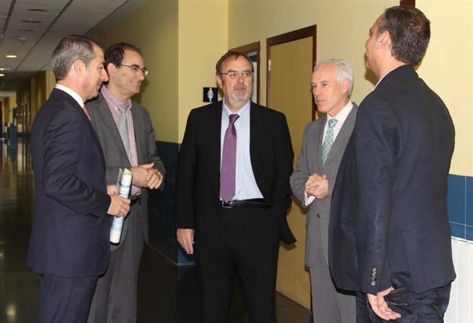 Fernando Rey, en Palencia. 