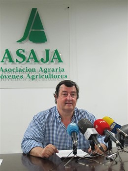 Ángel García Blanco, presidente de Asaja Extremadura