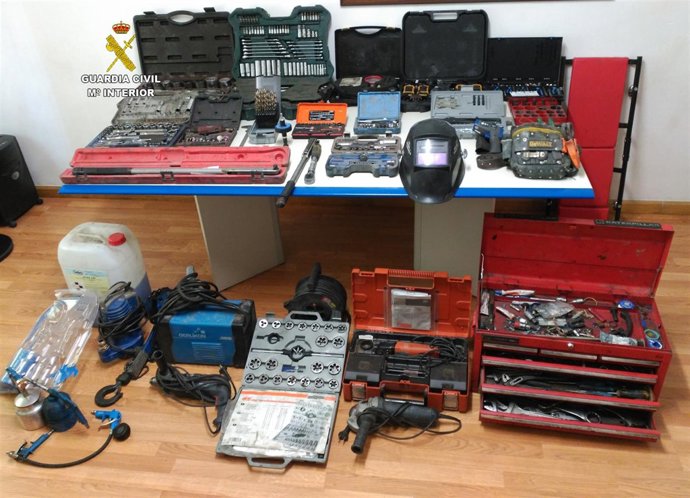 DETENCIÓN POR ROBO HERRAMIENTA