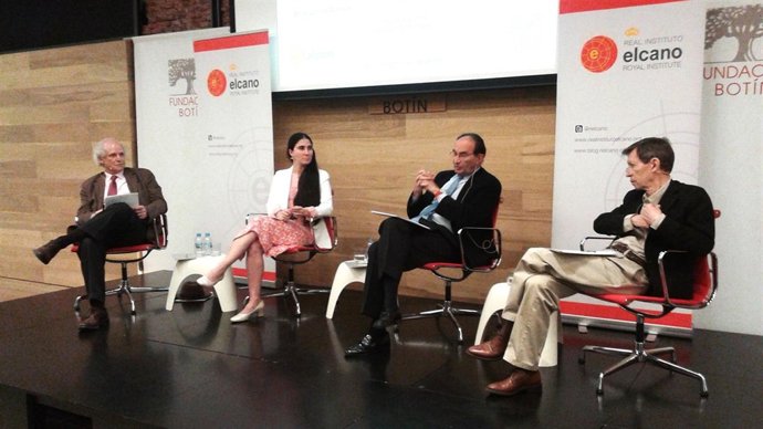 Yoani Sánchez, en un debate coloquio sobre Cuba