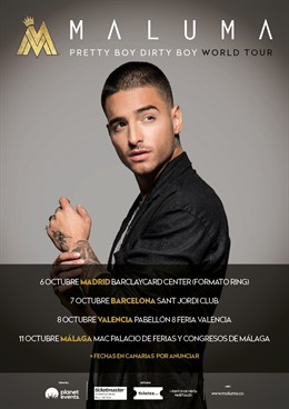 Maluma Actuará En Octubre Por Primera Vez En España
