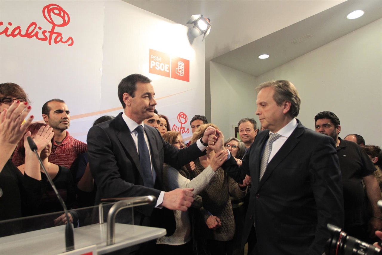 Tomás Gómez y Antonio Miguel Carmona