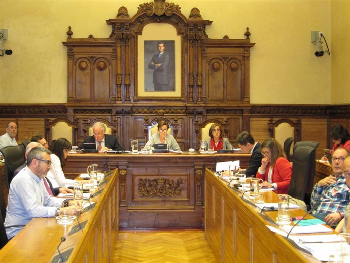 Pleno municipal de Gijón