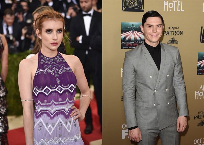 EMMA ROBERTS Y EVAN PETERS