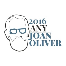 Cartel promocional del Año Joan Oliver 