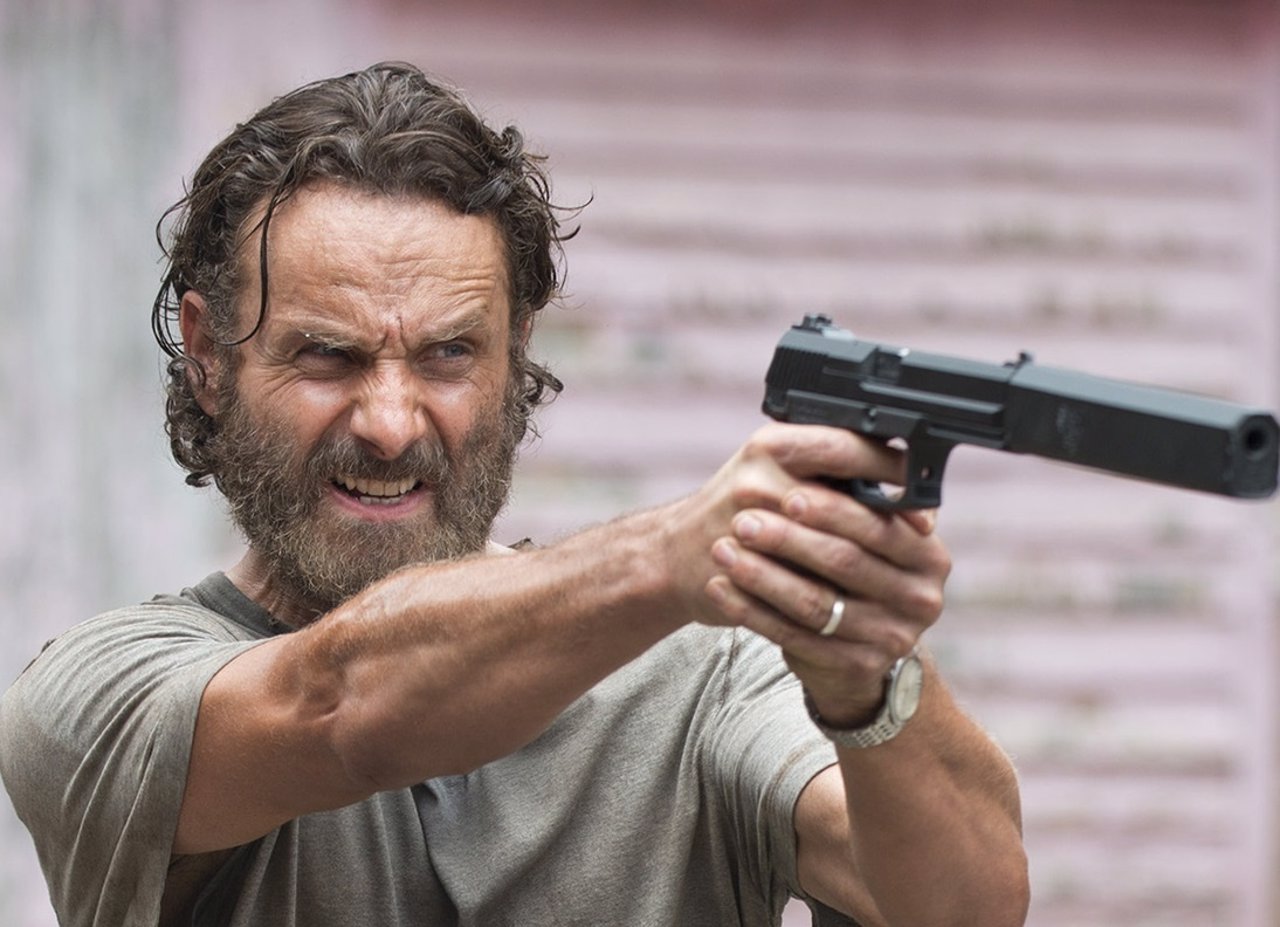 Andrew Licoln es Rick Grimes en The Walking Dead