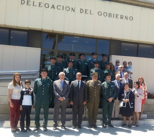 Condecorados guardias civiles juzgados por la valla de Melilla 