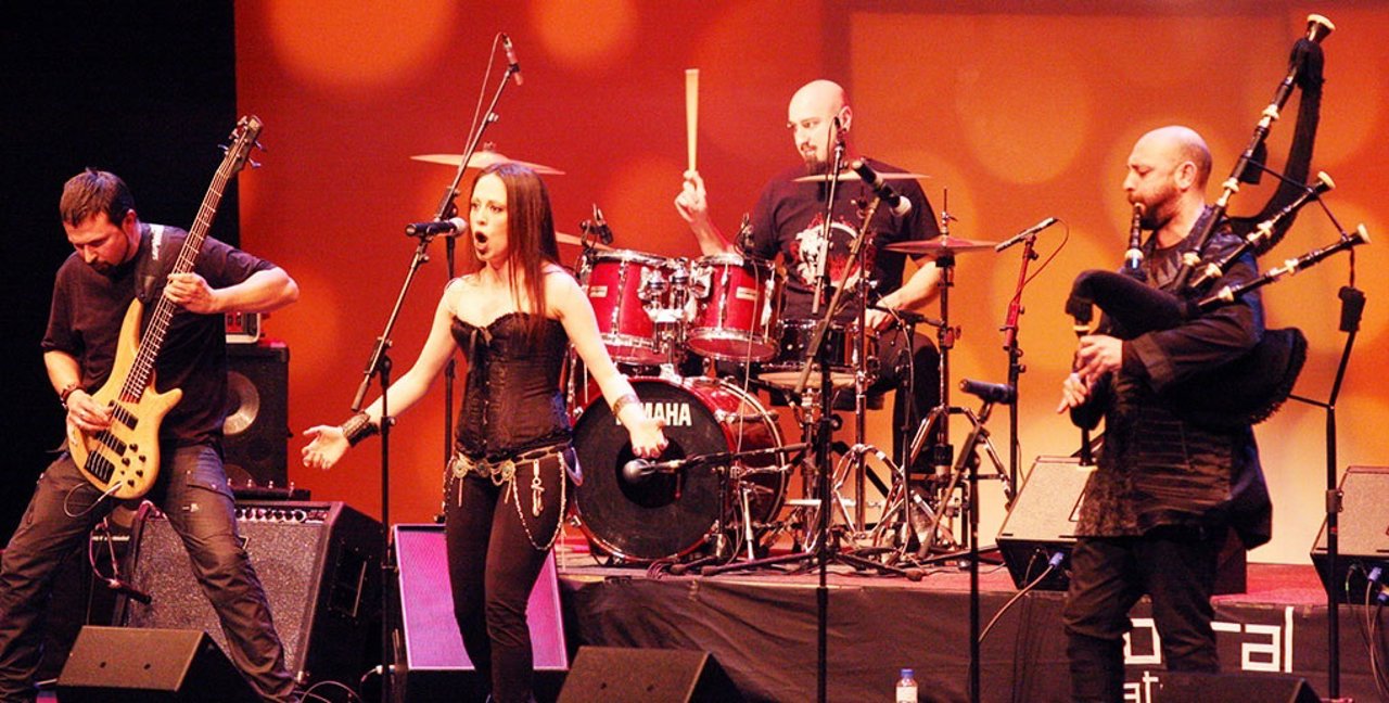 Actuación de Taranus en la gala del 'Premiu al Meyor Cantar'. 