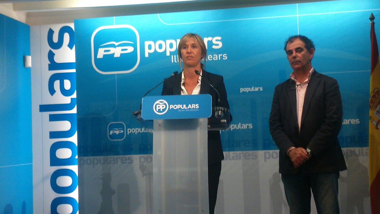 La candidata del PP balear al Congreso, Teresa Palmer