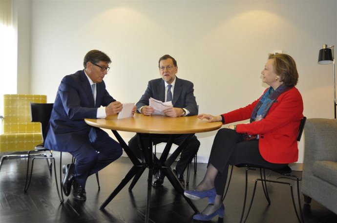 Otra Foto Rajoy Con Aliaga Y Rudi