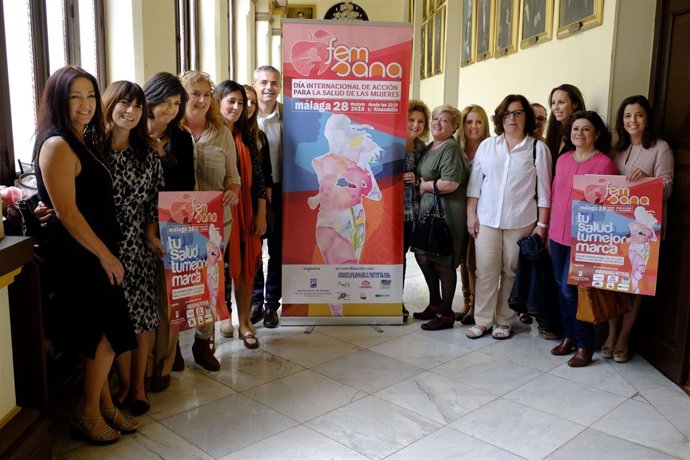 Presentación de la Jornda Fem Sana en Málaga 
