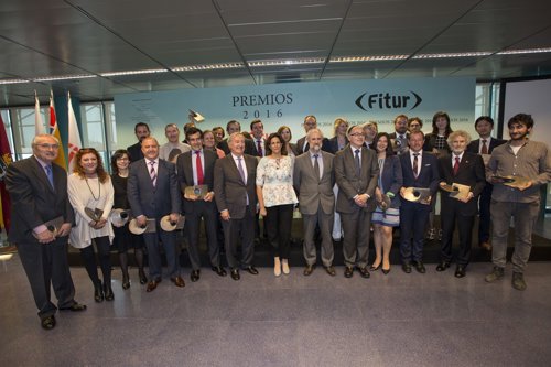 Foto familia Premios Fitur 2016