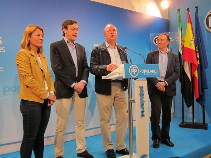 José Antonio Monago, presidente del PP en Extremadura