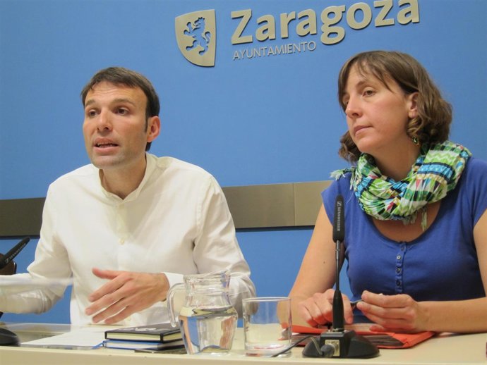 Consejero municipal de Urbanismo, Pablo Muñoz, y la de Movilidad, Teresa Artigas