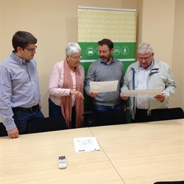 Reunión en el Consorcio de Transporte Metropolitano
