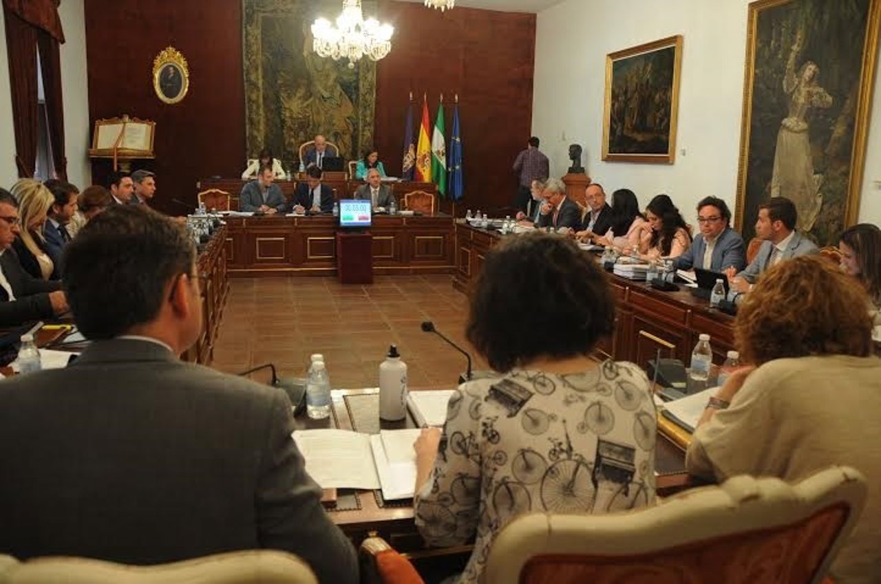 Pleno de la Diputación de Córdoba correspondiente al mes de mayo