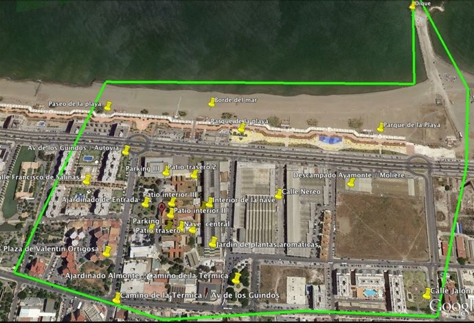Mapa sonoro de La Térmica
