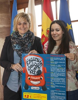 La alcaldesa y la concejala de Cultura