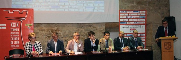 Presentación del XXIX Magistral de Ajedrez Ciudad de León