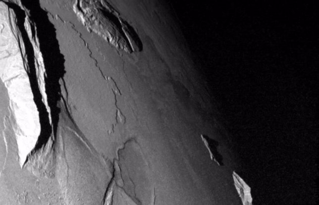 Imagen de Io tomada por la sonda Galileo