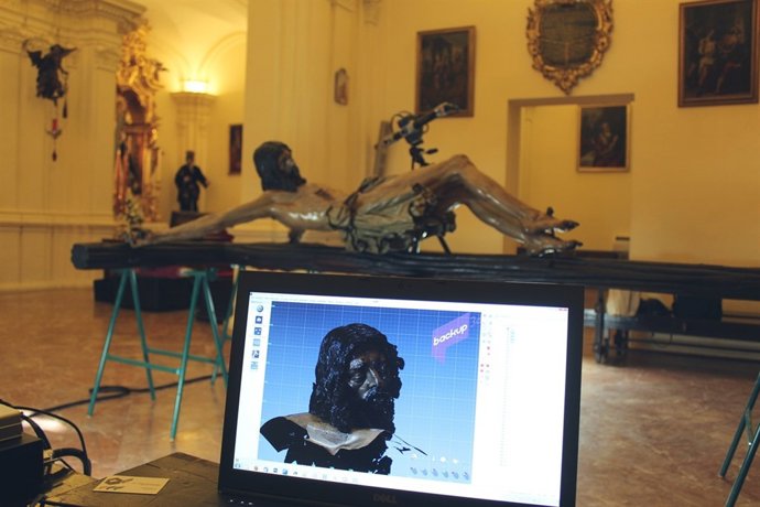 El Cristo De La Buena Muerte Digitalizado En 3D