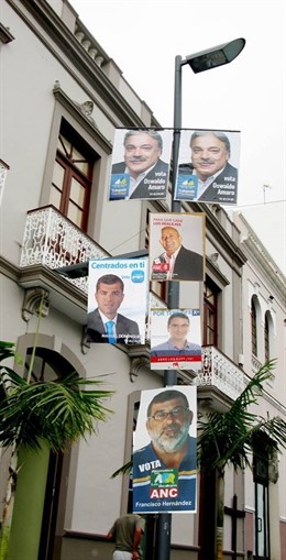 Pancartas electorales