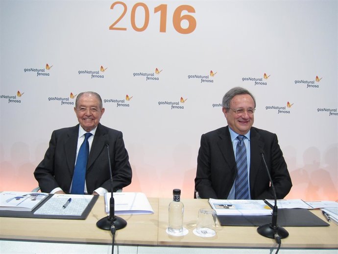 Salvador Gabarró y Rafael Villaseca (Gas Natural Fenosa)