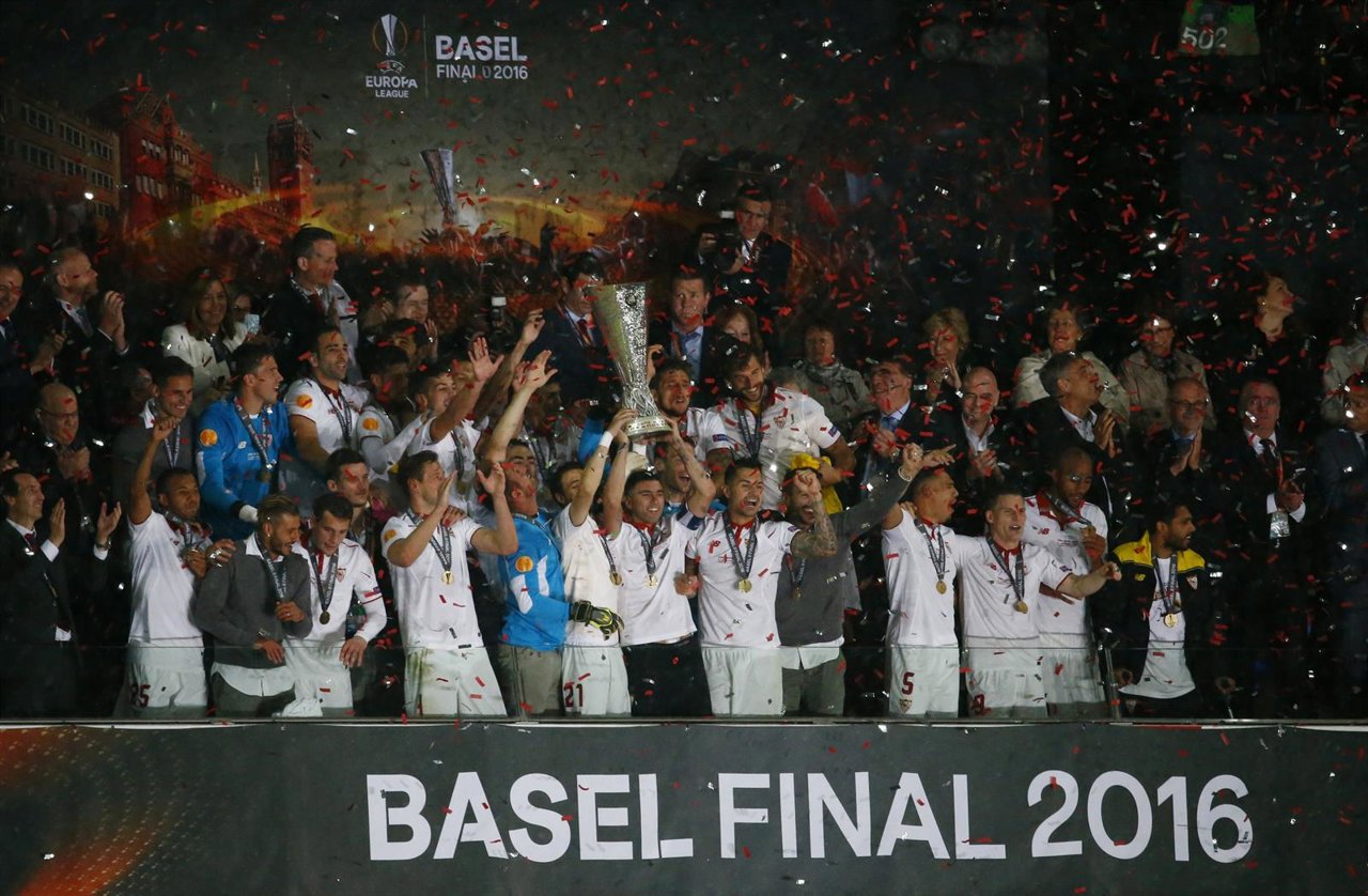 El Sevilla, campeón de la Europa League por quinta vez