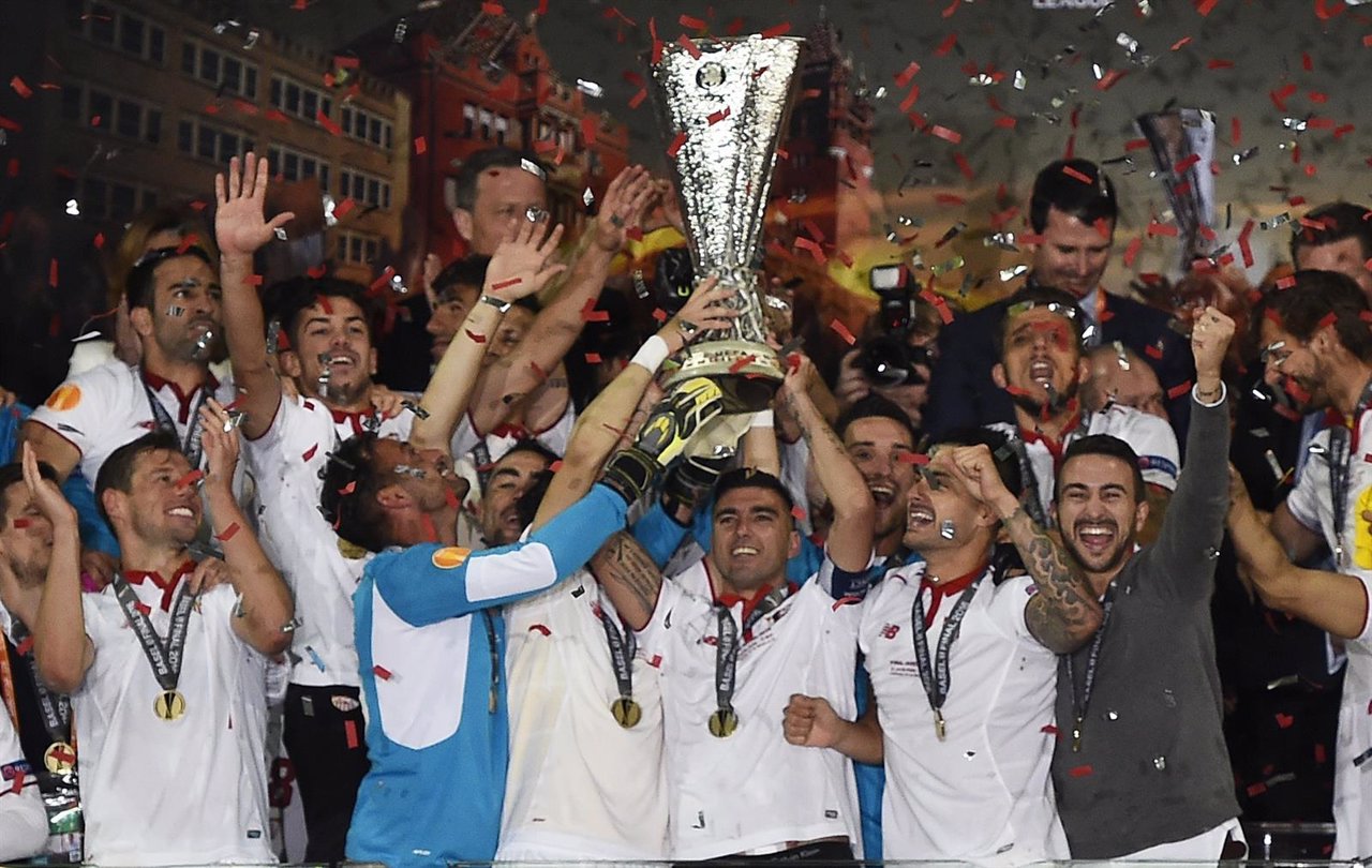 El Sevilla, campeón de la Europa League por quinta vez