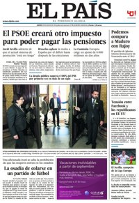 Las portadas de los periódicos de hoy, jueves 19 de mayo de 2016