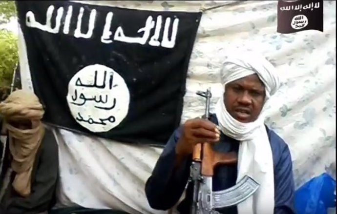 Vídeo del grupo yihadista maliense Frente de Liberación de Masina