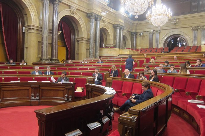 Sesión del Parlament