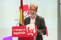 Barrena dice que en IU-Almería se ha producido "un armisticio" en torno a la candidatura de Julio Rodríguez 