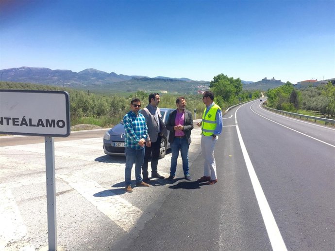 Visita a la A-339 a su paso por Alcalá la Real