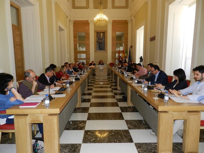 Pleno del Ayuntamiento de Cáceres