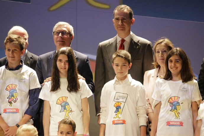 Josep Fèlix Balleteros (alcalde de Tarragona), el rey Felipe VI