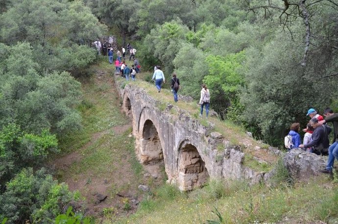 Uno de los recorridos realizados a Valdepuentes
