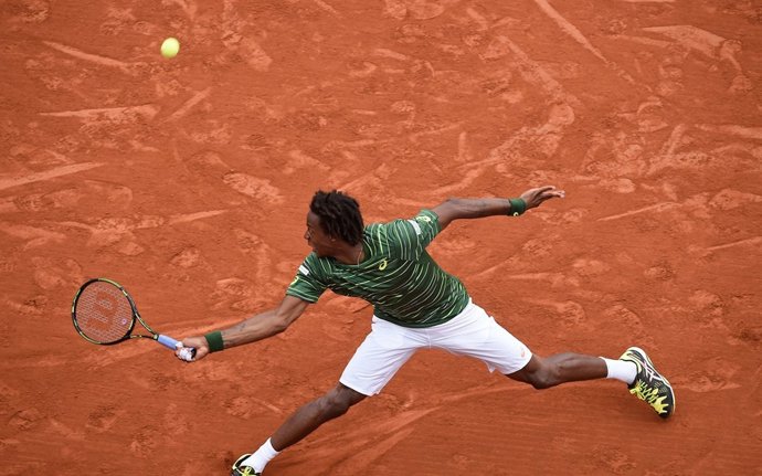 Gaël Monfils, roland garros 2015.