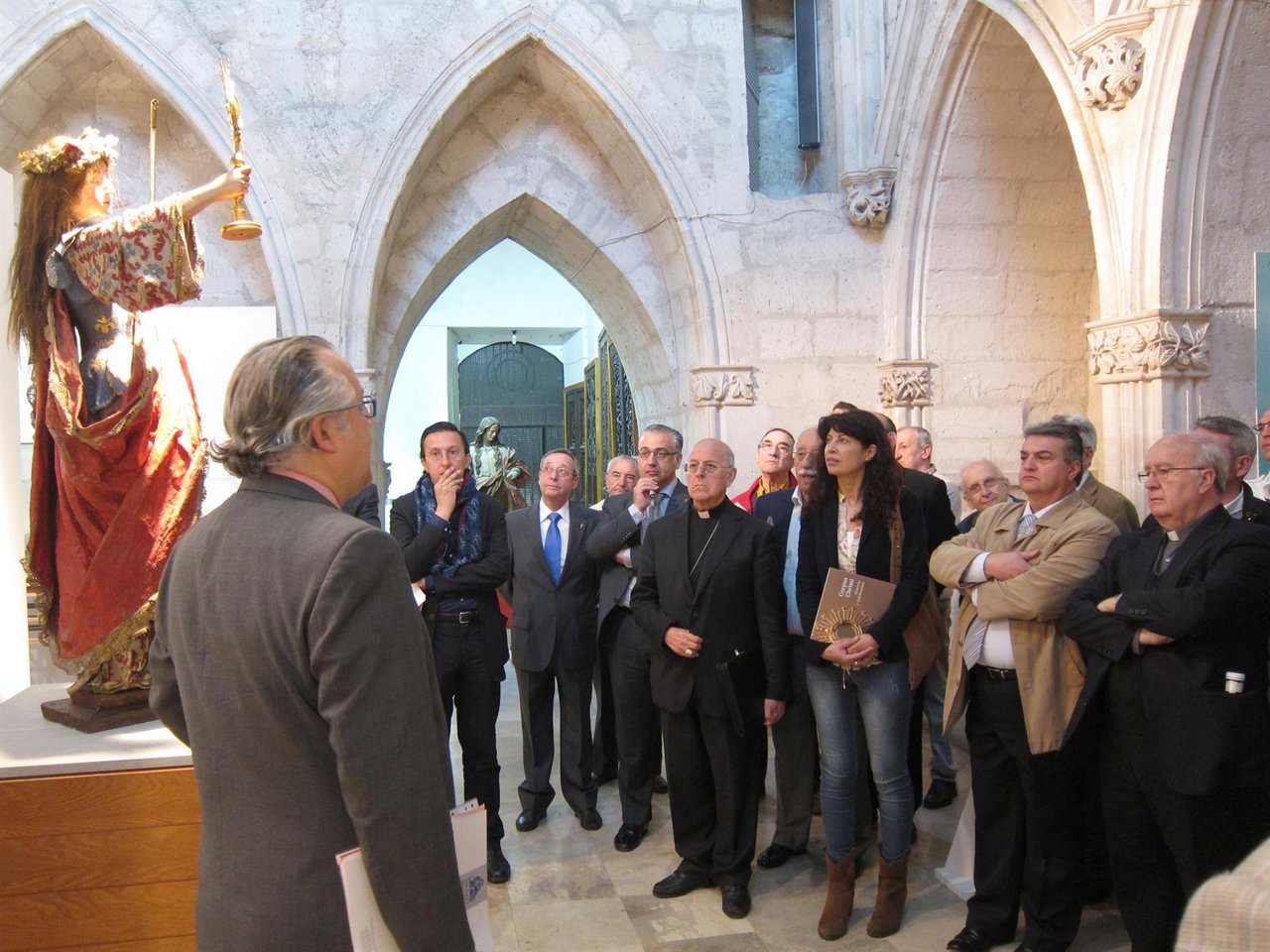 Exposición sobre el Corpus en la Catedral de Valladolid