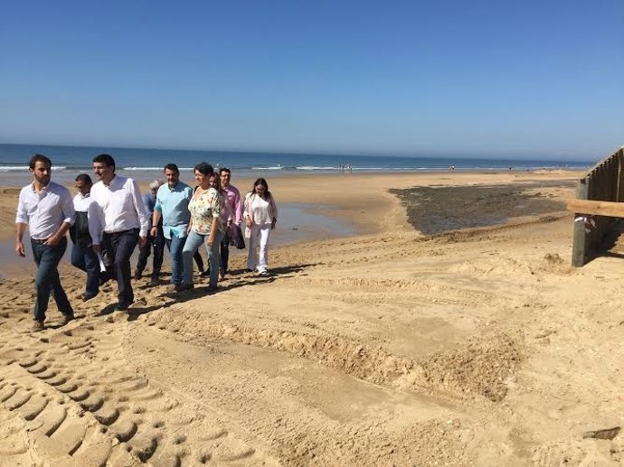 El portavoz del grupo parlamentario socialista, Mario Jiménez.