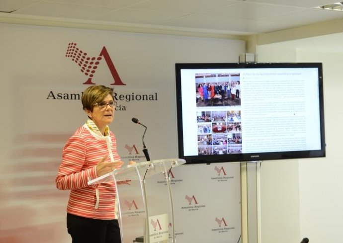  Rosa Peñalver, en la presentación