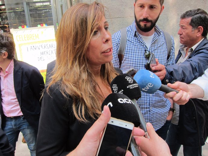 La líder del PP catalán, Alícia Sánchez Camacho