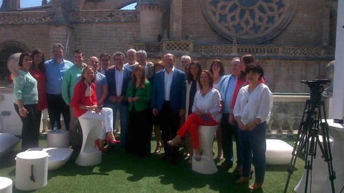 Foto de grupo del PSOE.