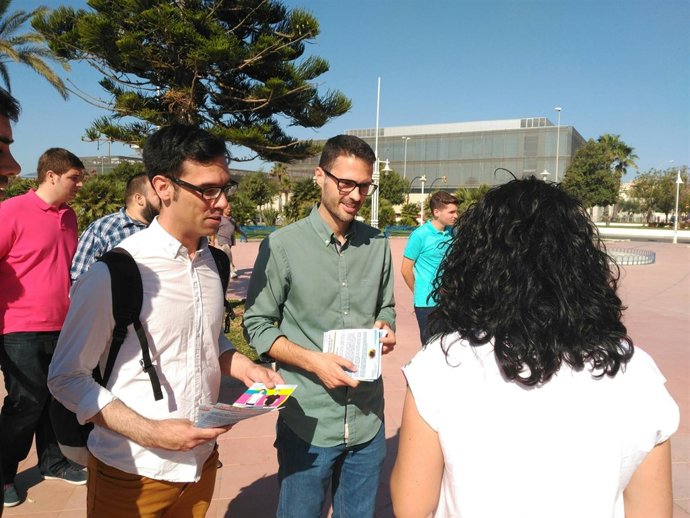 Secretario general de Juventudes Socialistas de Andalucía, José Carlos Durán
