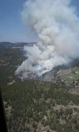 Incendio en Alcoi 