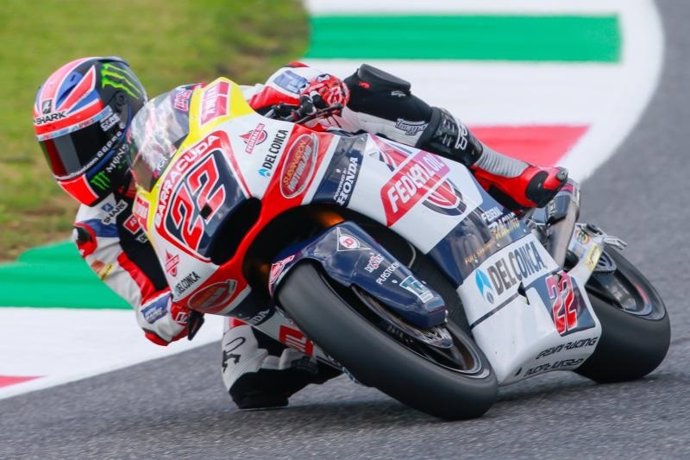 El piloto británico de Moto2 Sam Lowes en Mugello