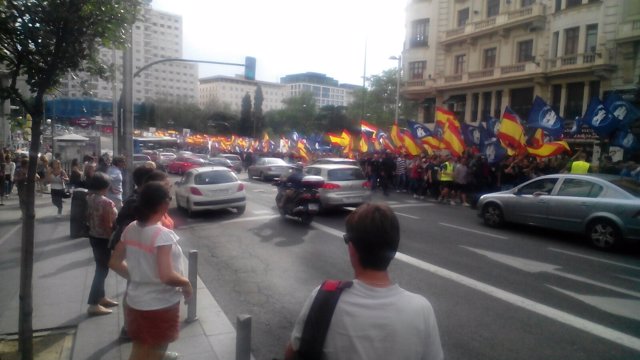 Manifestación del Hogar Social Madrid
