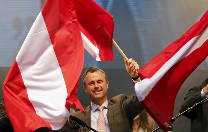 Norbert Hofer, candidato presidencial del FPO 